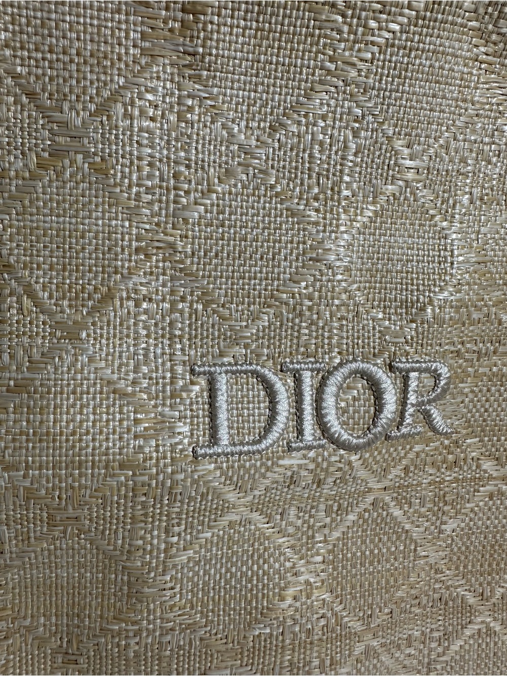 CD Rafia tote bag - Picture 2 of 8